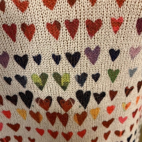 Pyramid Collection racer back knit tank top size small - Picture 2 of 9